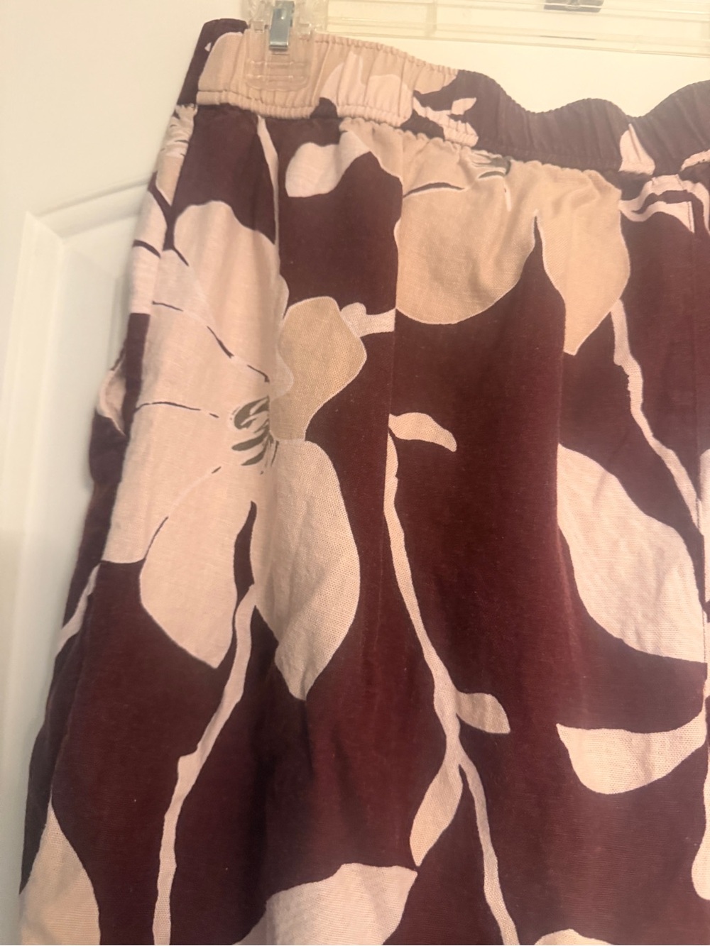 Floral linen pants - Picture 3 of 8
